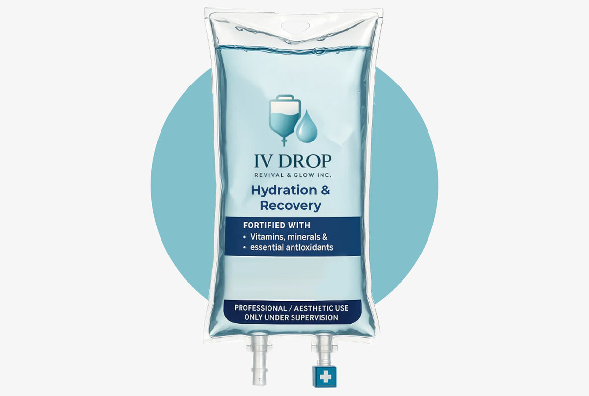 IV Drop Hydration & Recovery IV drip bag