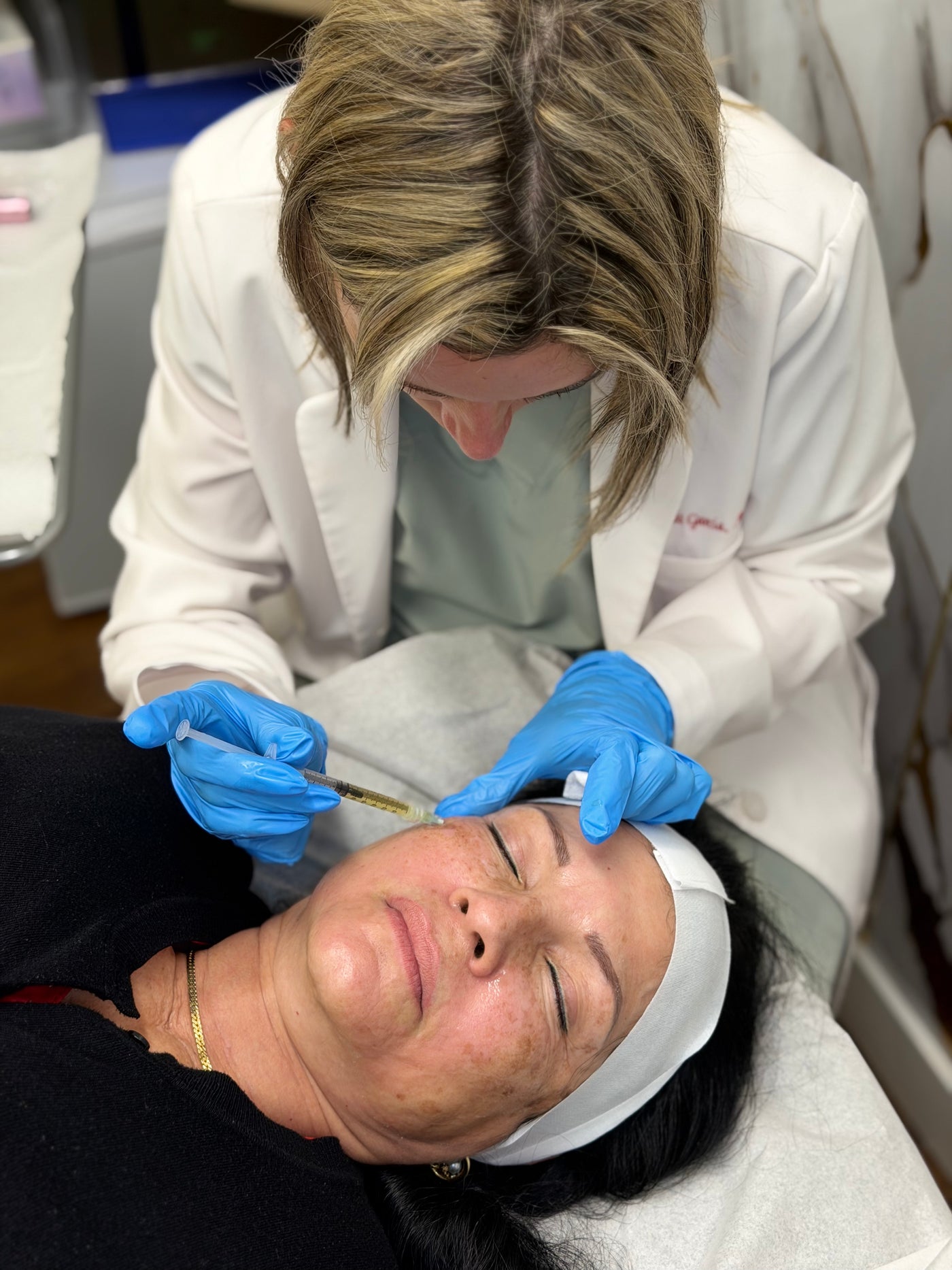 Skin treatment at IV Drop Revival & Glow